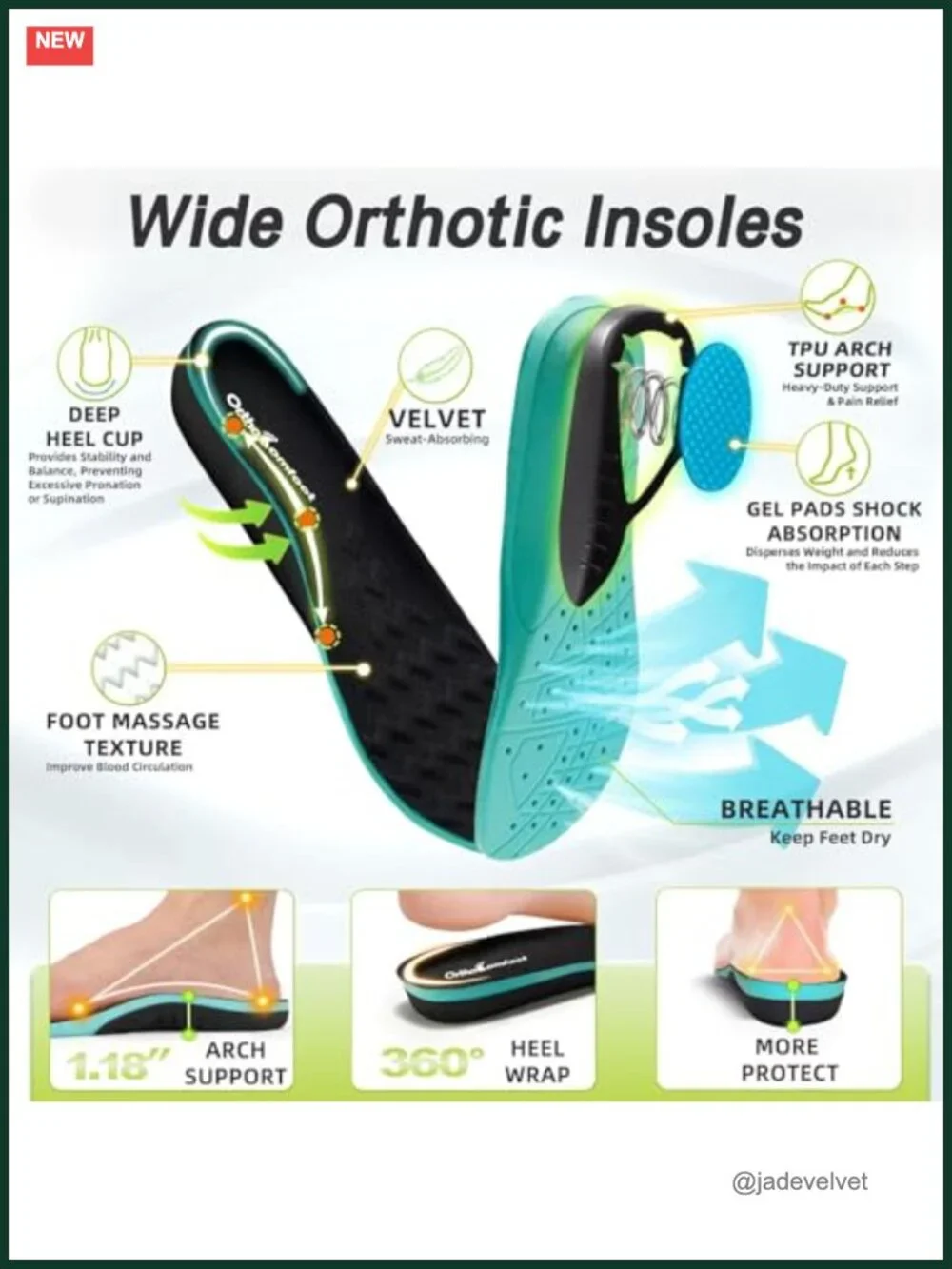 Women's Wide Orthopedic Walking Shoes Arch Support Diabetic Fashion Sneakers